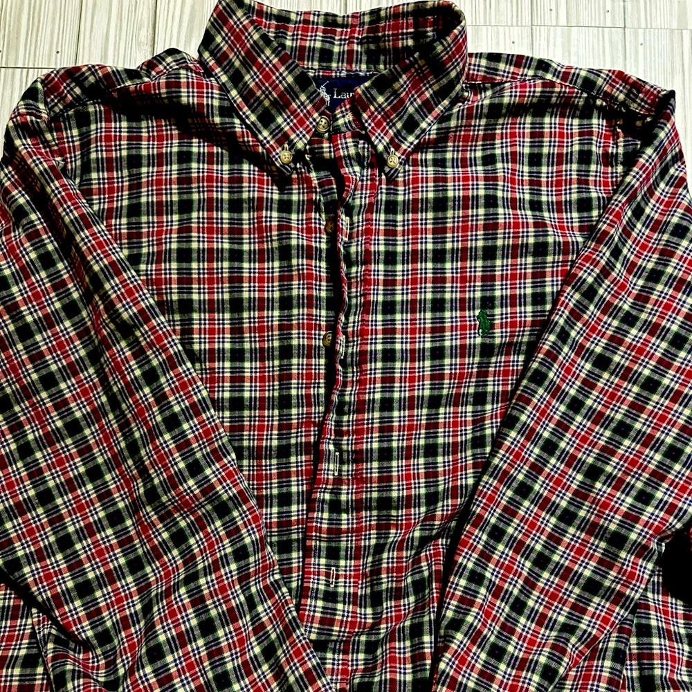 Polo long sleeved button up - Picture 1 of 4